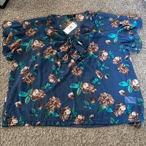 Jessica Simpson Size 1X floral top